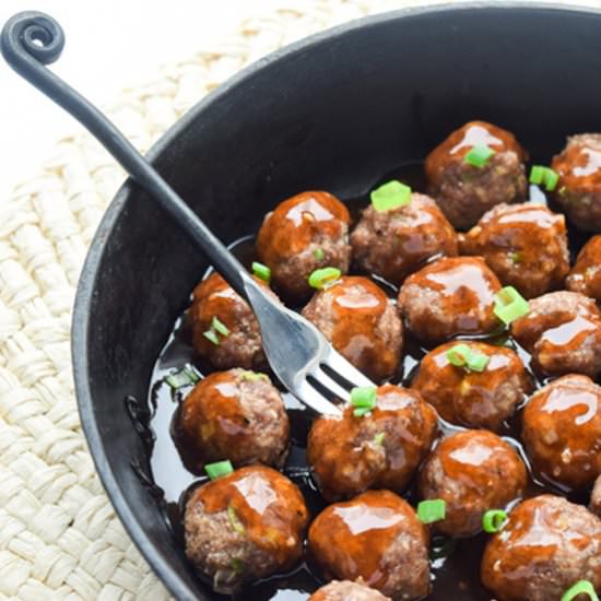 Kung Pao Mini Meatballs