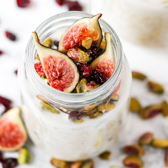 Overnight Oats with Figs