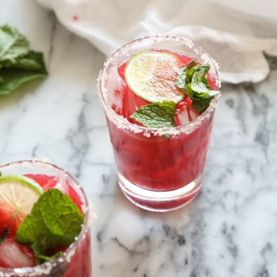 Raspberry Lime Rickey Margarita