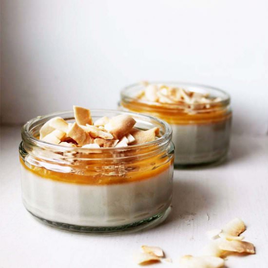 Vegan Coconut Panna Cotta