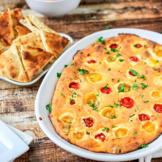 Spicy Pepper & Tomato Cheese Dip
