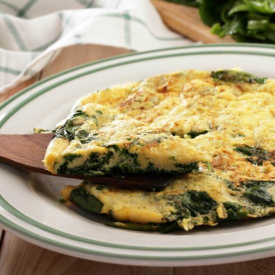 Blended Green Omelette