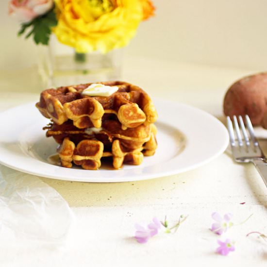 Sweet Potato Waffles