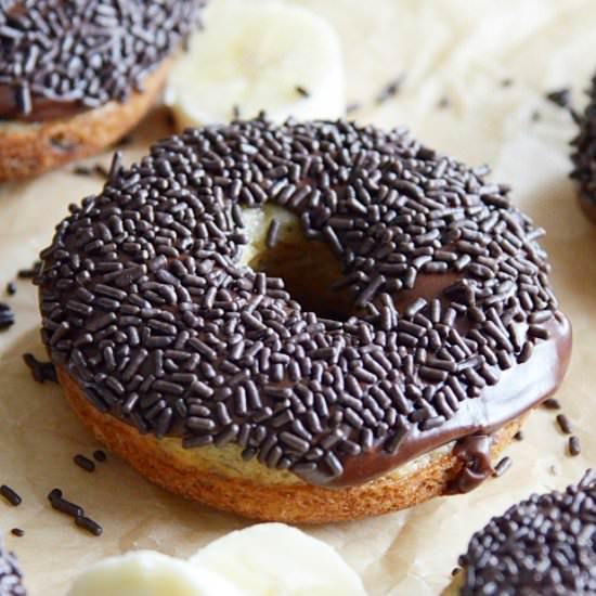 Banana Bread Donuts