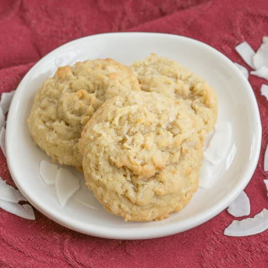 Chewy Coconut Cookies