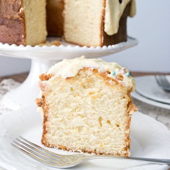 Orange Vanilla Pound Cake