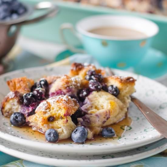 Blueberry French Toast Casserole
