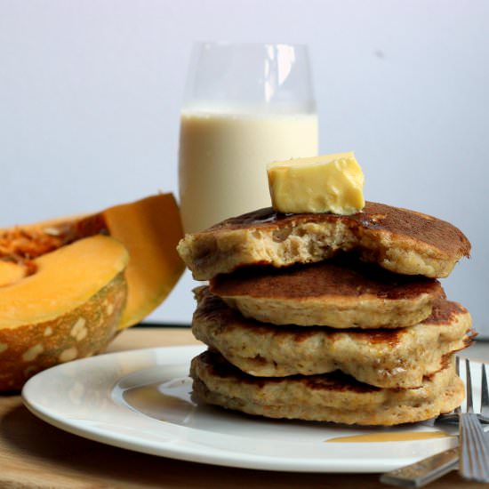 Easy Healthy Breakfast – Pumpkin Pancakes