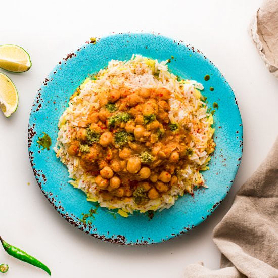 Five Ingredient Chana Masala