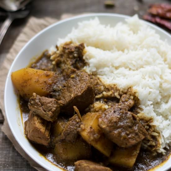 Easy Pork Vindaloo