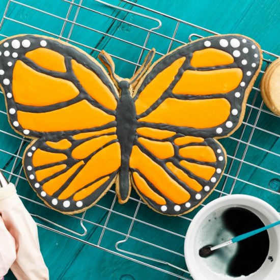 Giant Butterfly Cookie