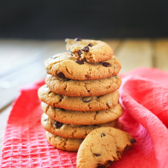 Chocolate Chip Peanut Butter Cookie