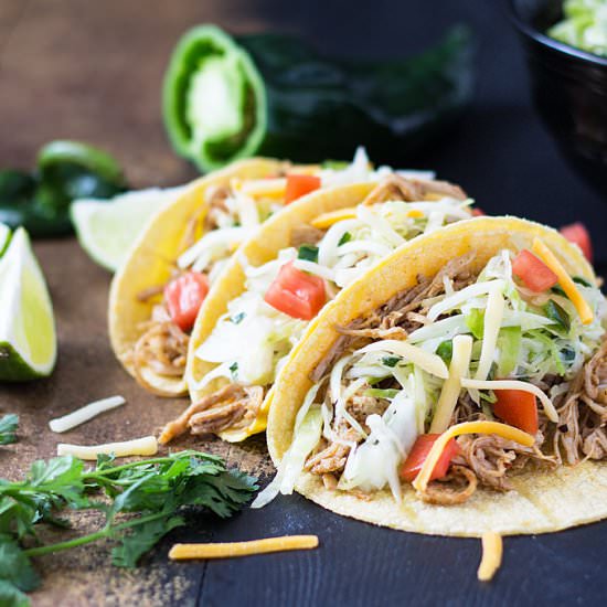 Zesty Chicken Tacos