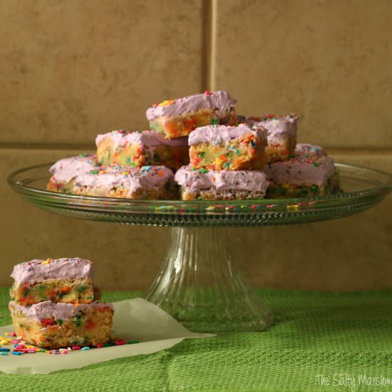 Funfetti Cookie Bars