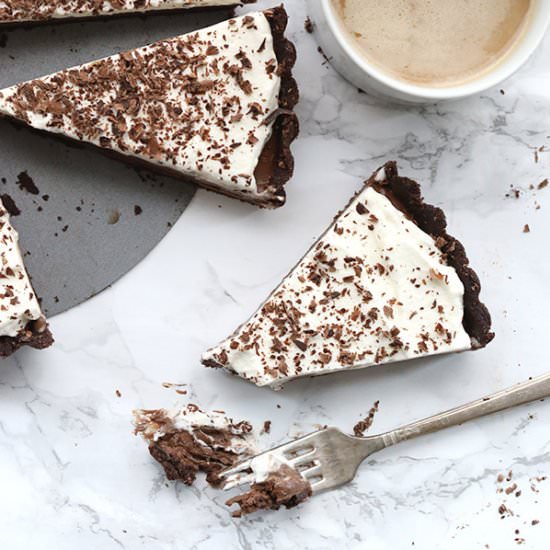 No Bake Chocolate Mousse Tart