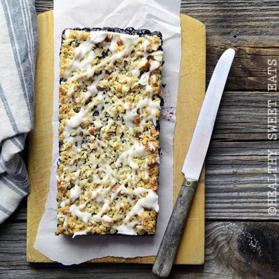 Paleo Blueberry Almond Bars