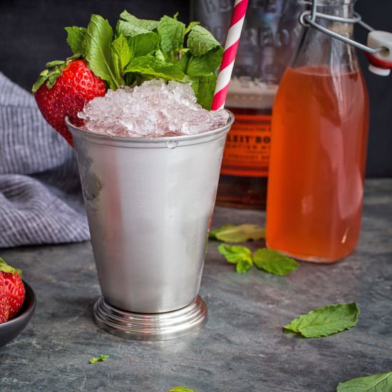 Strawberry Rhubarb Julep