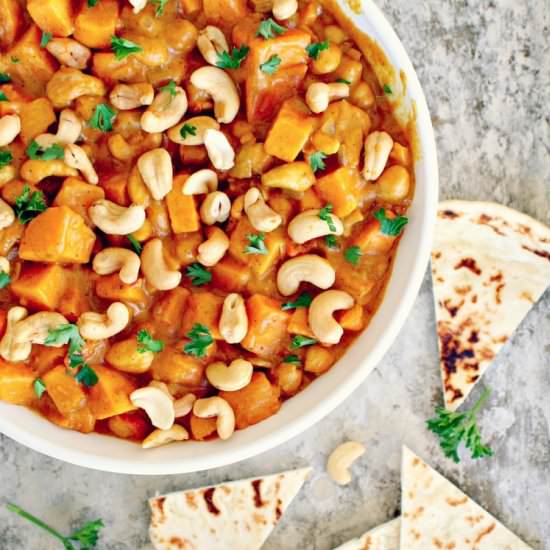 Sweet Potato and Chickpea Curry