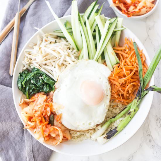 Paleo Korean Bibimbap