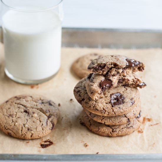 Small Batch Chocolate Chip Cookies