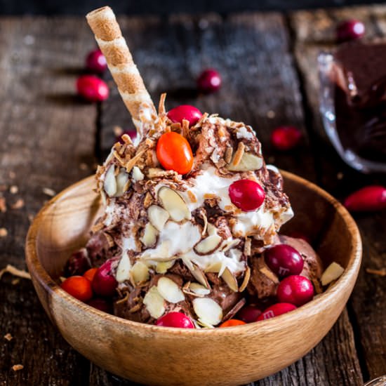 Mexican Hot Fudge Sundae