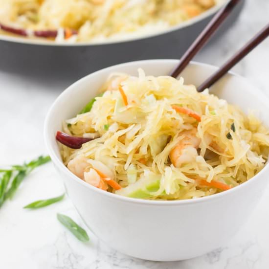 Paleo Shrimp Chow Mein