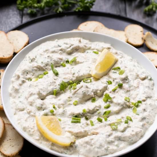 Easy Smoked Tuna Dip