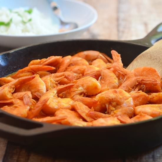 Camarones a la Diabla