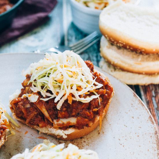 Vegan BBQ Sandwiches