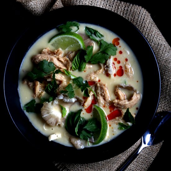 Vegan Tom Kha Gai