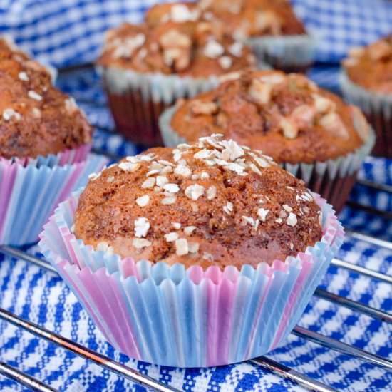 Banana Walnut Muffins