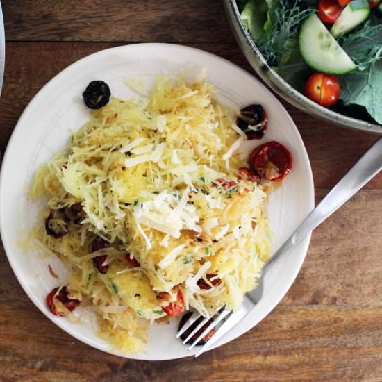 Sauteed Spaghetti Squash