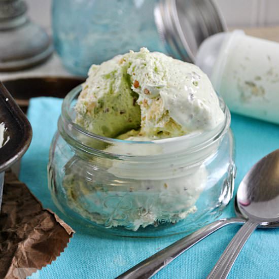 Easy Key Lime Pie Ice Cream