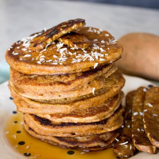 Vegan Sweet Potato Pancakes