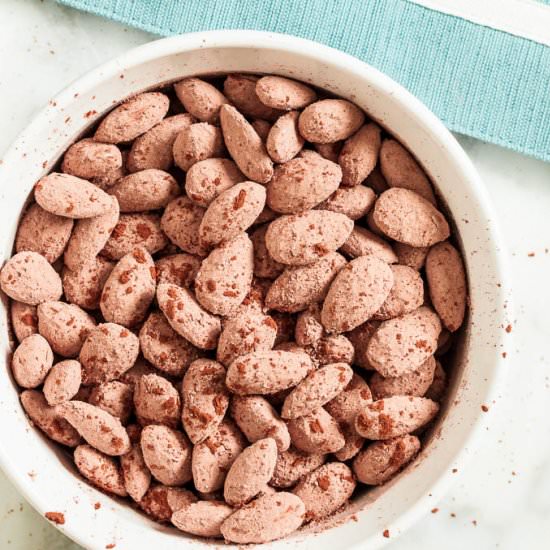 cocoa almonds