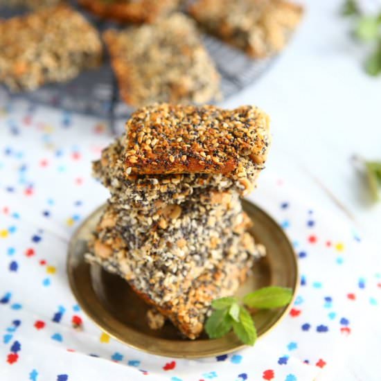 Sesame, Poppy & Peanut Bars