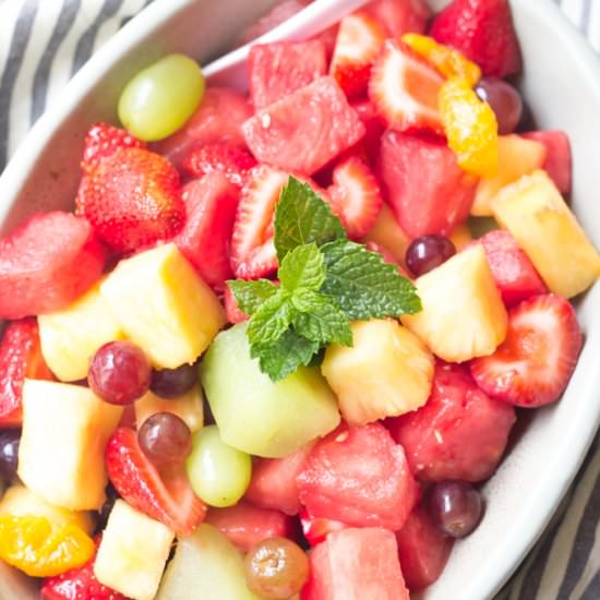 Tequila Lime Fruit Salad