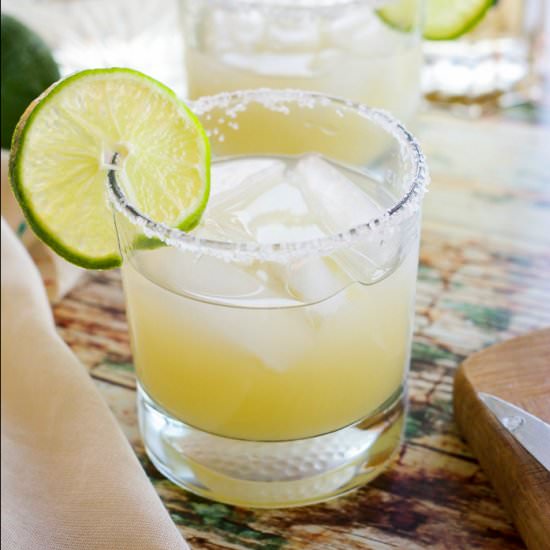 Silver Elderflower Margarita