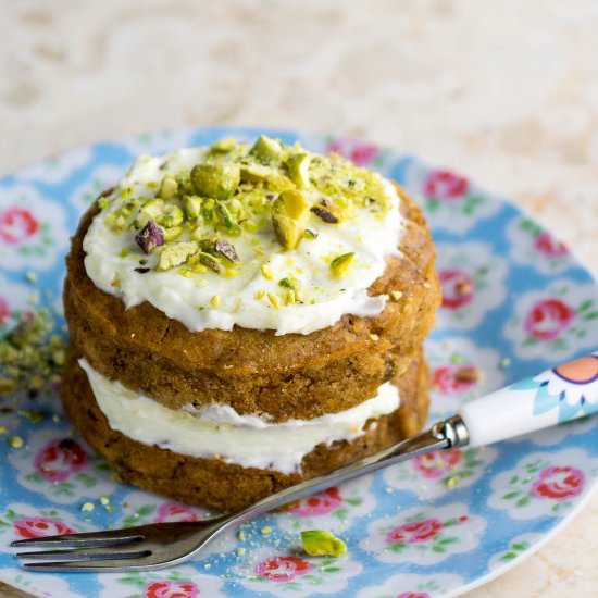 Carrot Cake for One