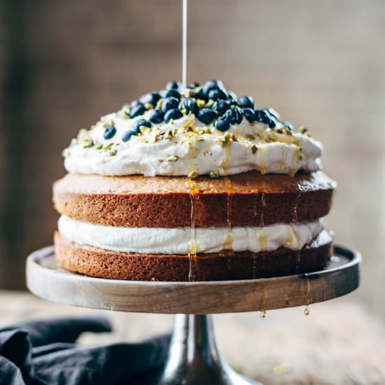 Blueberry Orange Brunch Cake