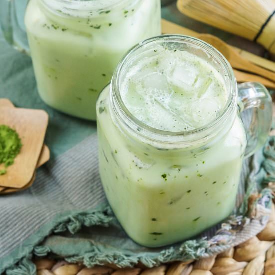 Matcha Egg Cream