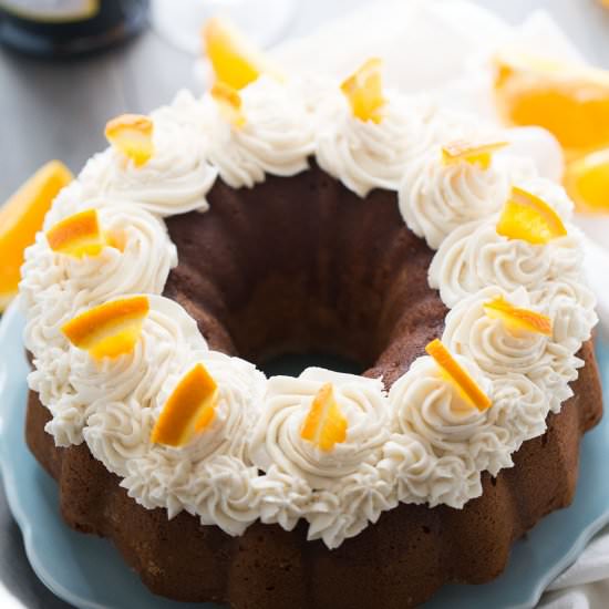 Mimosa Bundt Cake