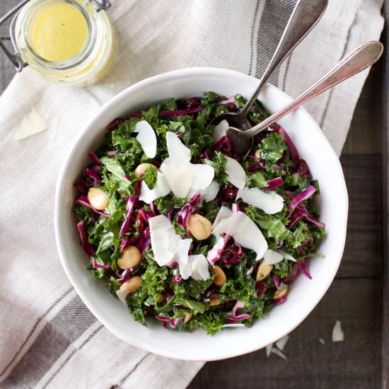 Sweet & Crunchy Kale Salad