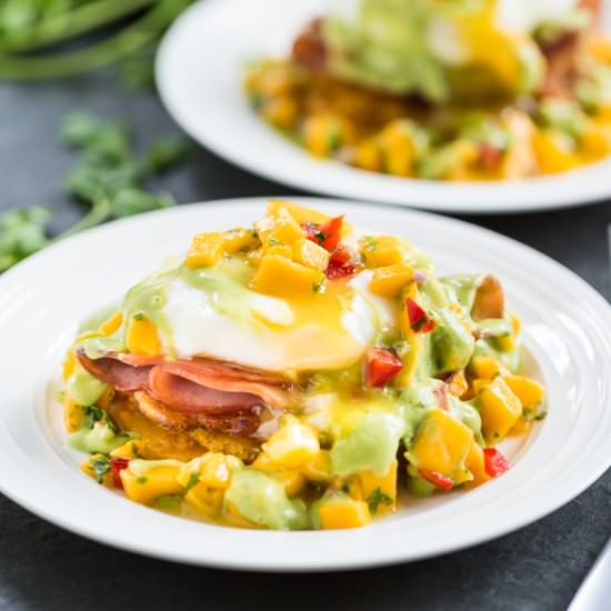 Tostones Eggs Benedict
