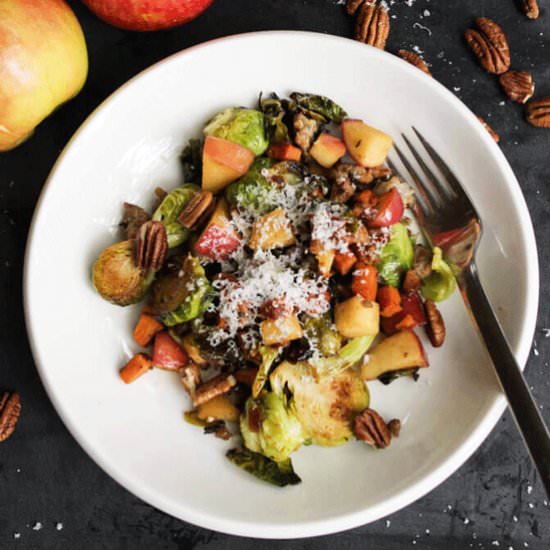 Sweet & Savory Brussels Sprouts
