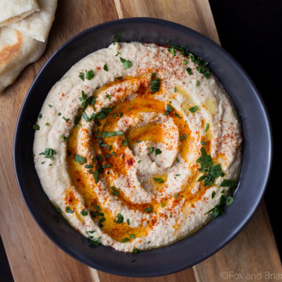 Easy Homemade Hummus