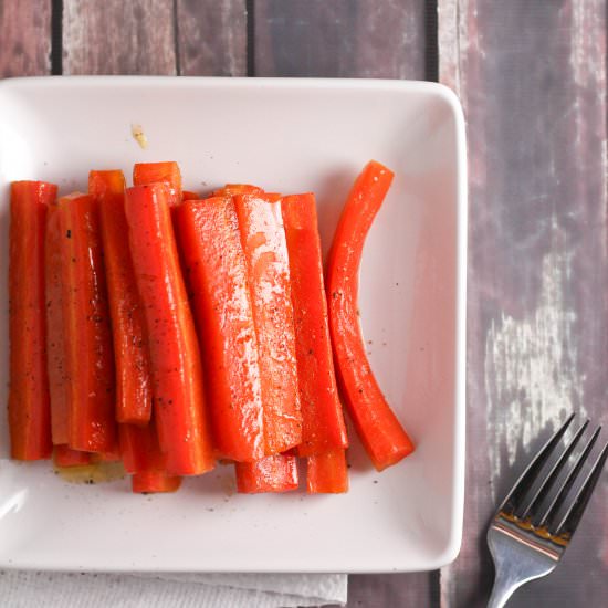 Jack Daniel’s Glazed Carrots