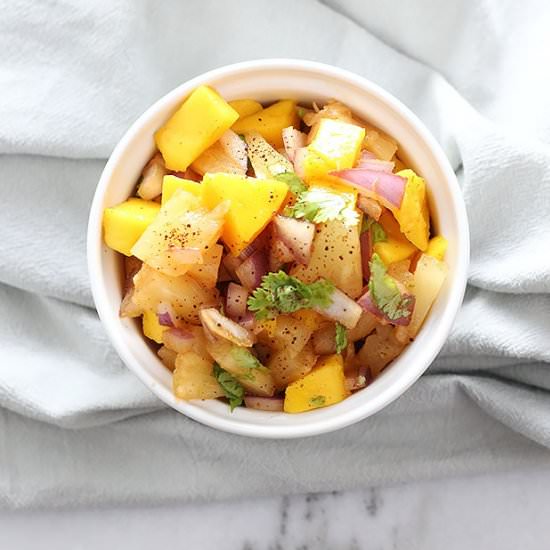 Chili Pineapple Mango Salsa