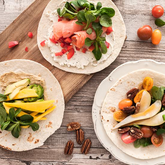3 Quick & Healthy Wrap Ideas