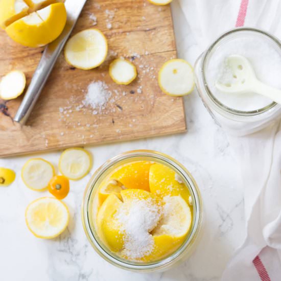 Preserved Meyer Lemons